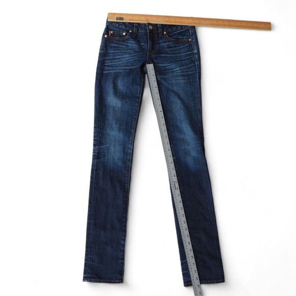 Tory Burch Super Skinny Ombre Medium / Dark Wash Jeans Women's 25 - Picture 5 of 12